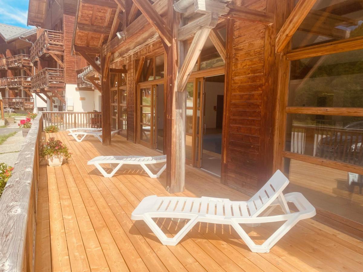 Residence Goelia Les Chalets De Saint-Sorlin Exterior foto