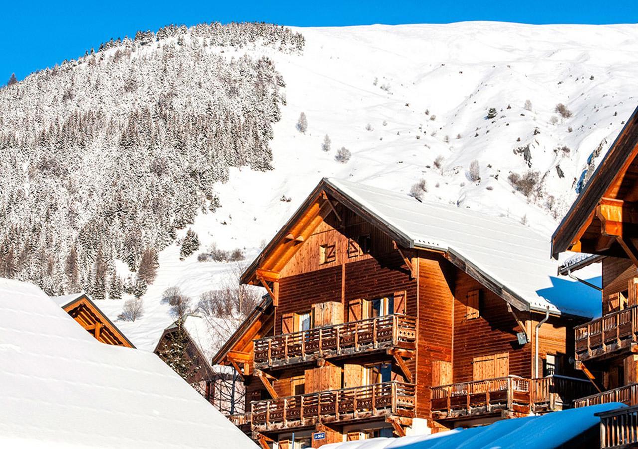 Residence Goelia Les Chalets De Saint-Sorlin Exterior foto